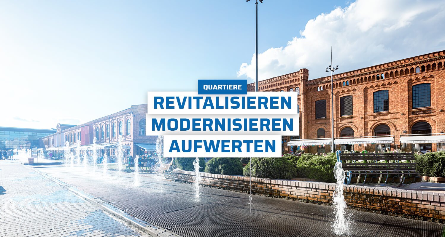 Revitalisierung von öffentlichen Gebäuden